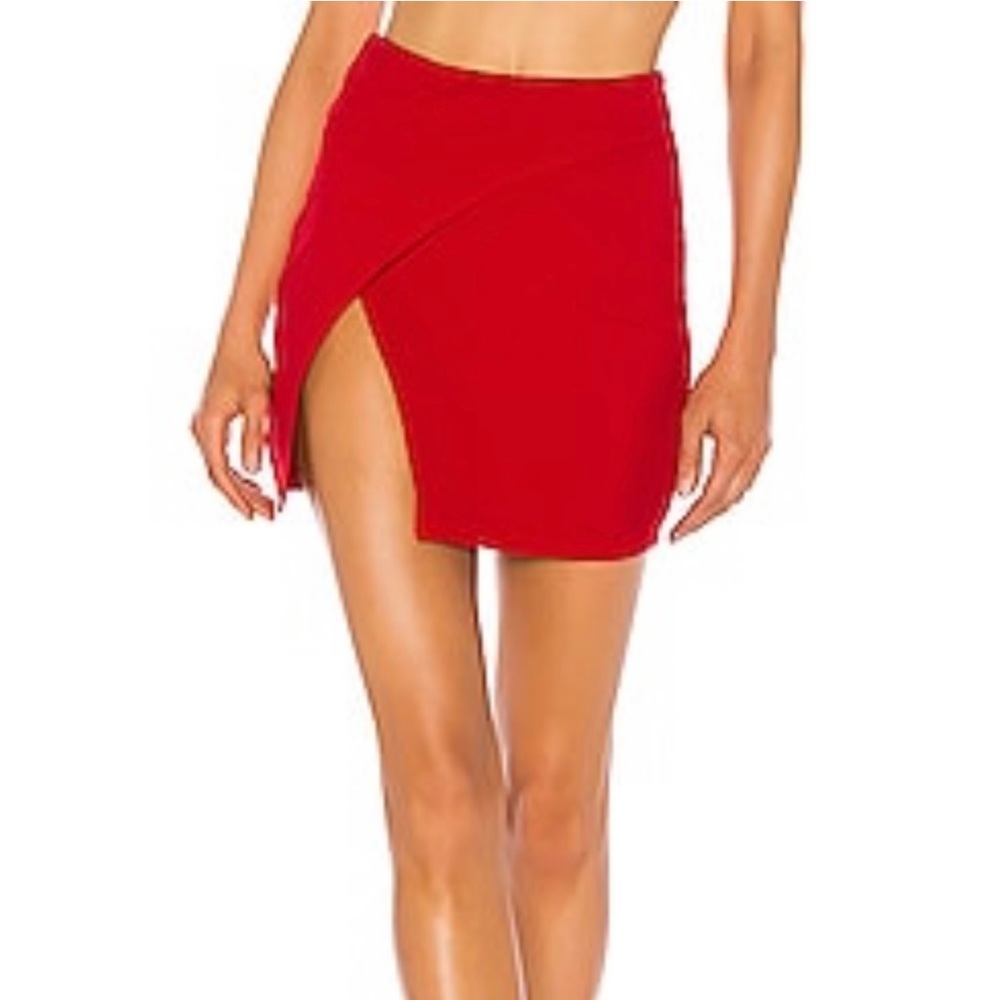 Kourtney wrap skirt